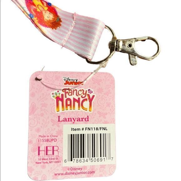 Fancy Nancy Lanyard - Picture 3 of 4